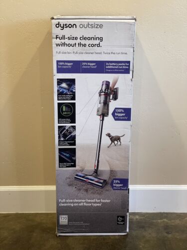 Buy Dyson Outsize Cordless Stick Vacuum Cleaner - Nickel- New Factory  Sealed Online at Lowest Price in Ubuy Botswana. 195279047805