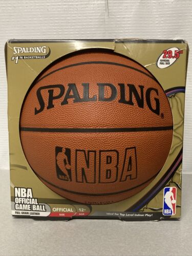 VINTAGE Spalding NBA Official Game Ball Jacket Coat Leather Rare David  Stern
