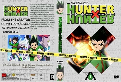 Buy Hunter x Hunter Anime DVD Episodes 1-148 2 Movies [English Dubbed]  Online at Lowest Price in Ubuy Botswana. 373911584193