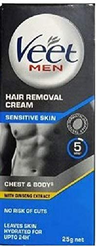 Buy Veet Hair Removal Cream for Men, Sensitive skin, 25g Online at Lowest  Price in Ubuy Botswana. 1739135448