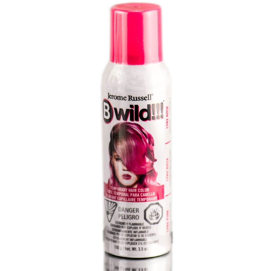 Buy Jerome Russell Bwild Temporary Hair Color Spray - Lynx Pink  oz -  Pack of 2 with Sleek Comb Online at Lowest Price in Ubuy Botswana. 872624976