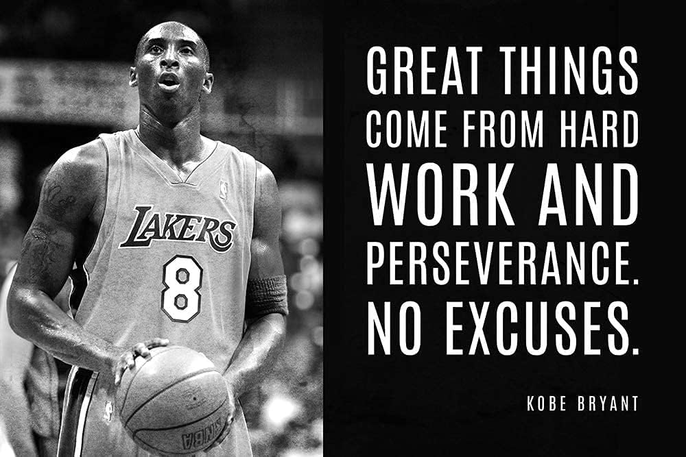 Buy GHI Kobe Bryant Quote 12 x 16 inch poster LADLI JU COLLECTIONS Online  at Lowest Price in Ubuy Botswana. B09FHRD1PH